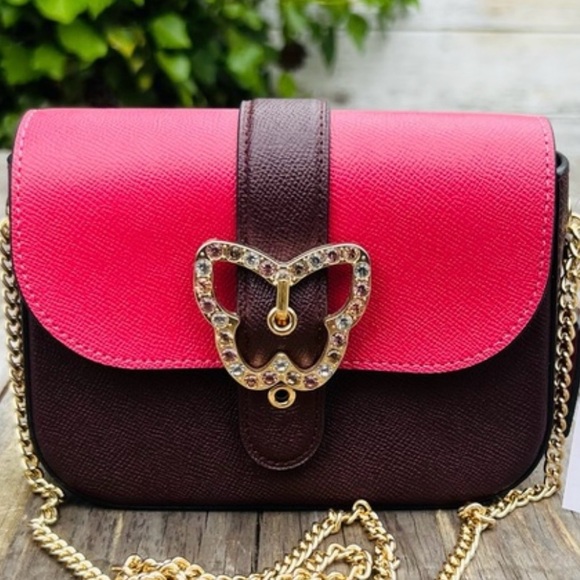 Coach Gemma Colorblock Butterfly Buckle Bag NWT - Picture 2 of 12